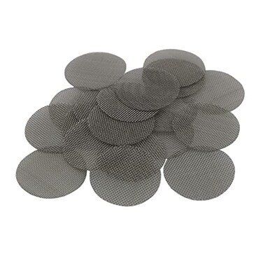 Ruiwaer 20PCS FAUCET AERATOR SCREENSM Faucet Aerator Replacement Parts For Kitchen Silver