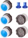 Boolavard 5 Pieces Faucet Aerator Insert Water Tap Aerators Faucet Flow Restrictor Replacement Parts for Bathroom or Kitchen 12GPM165mm064Inch