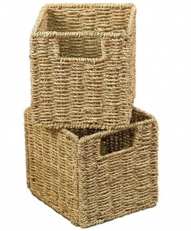 The Lakeside Collection Set of 2 Baskets