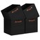 Temary Cube Storage Bins 4Pack Foldable Storage Baskets for Clothes Shelf Basket with Handles Fabric Storage Boxes Organizer Bins for Home Black 13x15x13 Inch