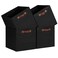 Temary Cube Storage Bins 4Pack Foldable Storage Baskets for Clothes Shelf Basket with Handles Fabric Storage Boxes Organizer Bins for Home Black 13x15x13 Inch