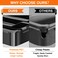 CEBERVICE Large Silverware Organizer Expandable BPA Free Kitchen Silverware Drawer Organizer 9 Slots Cutlery Utensil Tray with Dividers Adjustable Flatware Storage Holder for Spoons Forks Knives