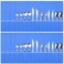 ikaufen 8Pcs Silver Storage Bags Anti Tarnish Flannel Silver Protector Bags Blue Holder for Silverware Flatware Storage Organizer Silver Storage Cloth with White Ribbon for Kitchen Utensils