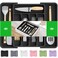 SpaceHacks Silverware OrganizerAdjustable Expandable Utensil Drawer Organizer BPA Free Utensil Holder Cutlery Tray for Forks Spoons Knives in Kitchen Medium Black
