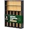 ROYAL CRAFT WOOD Luxury Bamboo Kitchen Drawer Organizer Silverware Organizer Utensil Holder and Cutlery Tray with Grooved Drawer Dividers for Flatware and Kitchen Utensils 7 Slot