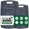 Freshware Plastic Cutting Boards for Kitchen Cutting Board Set of 3 Juice Grooves with Easy Grip Handle BPAFree Dishwasher Safe Black Marble