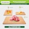 Freshware Wood Cutting Boards for Kitchen Bamboo Cutting Board Set of 3 Cutting Boards with Juice Grooves Serving Board Set Chopping Board for Meat Veggie Easy Grip Handle 9x6 12x8 15x10