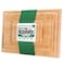 Freshware Wood Cutting Boards for Kitchen Bamboo Cutting Board Set of 3 Cutting Boards with Juice Grooves Serving Board Set Chopping Board for Meat Veggie Easy Grip Handle 9x6 12x8 15x10