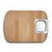 HexClad Hybrid Beechwood Carving and Cutting Board with Stainless Steel Drip Tray Carrying Handle and Juice Trenches DoubleSided