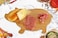 Home-X HOMEX PigShaped Bamboo Reversible Cutting Board and Serving Tray Cheese Board Kitchen Tray or Fruit PlatterNatural Color15 58 x 9 12 x 58