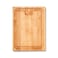 John Boos Aujus Series Rectangular Wooden Maple Cutting Board 20x15 15 Thick 12lb Reversible Butcher Block with Sloped Juice Groove EdgeGrain Finger Grips Made in the USA
