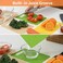 Luckyiren Kitchen Cutting Board Set of 6 Plastic Cutting Boards with Easy Grip Handle for Kitchen Cooking Non Slip Cutting Mat Pad for Meat Fruit Vegetables 12 Inch by 8 Inch