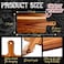 Nuenen 10 Pcs Wood Cutting Board with Handle 157 x 78 Inch Acacia Wooden Serving Kitchen Chopping Boards for Pizza Bread Cheese Charcuterie Fruit VegetablesAcacia