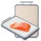 Angadona Titanium Cutting Board Double Sided Titanium Cutting Boards for kitchen Wheat straw Large Cutting Board for meat Easy Clean and Non toxic Chopping Board Dishwasher Safe 16L x 11W
