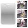 Vehequny Titanium Cutting Board for Kitchen100 pure Titanium Cutting Board for KitchenEasy to CleanHygienicDurable and SafePerfect Size Use for Cutting MeatsFruits And Vegetables99 x 6 inch