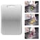 Vehequny Titanium Cutting Board for Kitchen100 pure Titanium Cutting Board for KitchenEasy to CleanHygienicDurable and SafePerfect Size Use for Cutting MeatsFruits And Vegetables99 x 6 inch