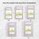 zzsbrm Zzsbrm Cutting Board for Kitchen Wheat Straw Fiber Cutting Board Dish Washer Safe wJuice Grooves for Meat Veggies Easy Grip Handle Nonslip Surface Ecofriendly Serveware Accessories 10x63