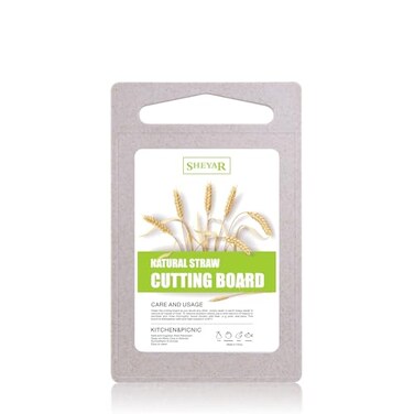 zzsbrm Zzsbrm Cutting Board for Kitchen Wheat Straw Fiber Cutting Board Dish Washer Safe wJuice Grooves for Meat Veggies Easy Grip Handle Nonslip Surface Ecofriendly Serveware Accessories 10x63