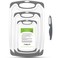 ROTTOGOON Cutting Boards for Kitchen Plastic Chopping Board Set of 4 with NonSlip Feet and Deep Drip Juice Groove Easy Grip Handle Dishwasher Safe gray