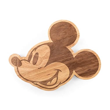 PICNIC TIME TOSCANA a Picnic Time brand Disney Mickey Mouse Disney Classics Mickey Mouse Cutting Board Wood Cheese Board Charcuterie Board 14 x 11 Natural