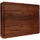 AZRHOM Walnut Wood Cutting Board 17x11in Large Wooden Chopping Boards with Deep Juice Groove and Side Handle Thick Butcher Block for Kitchen Meat Cheese Gift for Wife Mom Gift Box