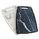 Lily's Home Lilys Home Kitchen Cutting Board 2Piece Set with Handles and in Marble Finish NonPorous Dishwasher Safe