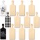 Marsui 12 Pieces Mini Wooden Cutting Board for Craft DIY Chopping Board with Handle Small Craft Charcuterie Tray for Kitchen Cooking Vegetables Decor118 x 43 Inch