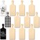 Marsui 12 Pieces Mini Wooden Cutting Board for Craft DIY Chopping Board with Handle Small Craft Charcuterie Tray for Kitchen Cooking Vegetables Decor118 x 43 Inch
