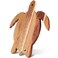 Patelai Acacia Wood Sea Turtle Cutting Board 14 x 12 Inch Wooden Bread Board Cheese Serving Platter Serving Charcuterie Board for Meat Cheese and Vegetables