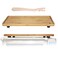 Ansoon Bamboo Wood Cutting Board Compatible with Breville BOV800XL 860BSS 845BSS Protects Smart Toaster Oven With Heat Resistant Silicone Feet and Oven Rack Push Accessories Creates Storage Space