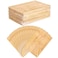 Patelai 12 Pack Bulk Plain Cutting Board Set Kitchen Chopping Boards Rectangular Blank Cutting Board Wood Crafts Serving Board for Christmas Wedding DIY Engraving GiftsBamboo12 x 8 Inch