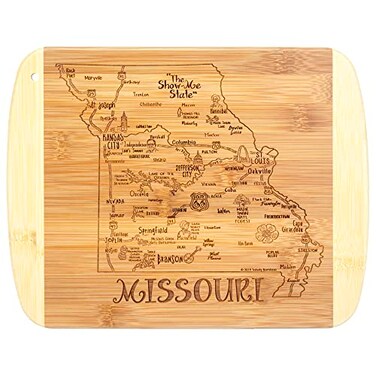 Totally Bamboo A Slice of Life Missouri State Serving and Cutting Board 11 x 875