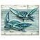 Counterart CounterArt Northpoint Turtles 3mm Tempered Glass Cutting Board Serving Board Charcuterie Board 15 x 12
