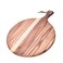 BF BILL.F BILLF Pizza Peel14 L x 14 W Acacia Wood Cutting Board with 5 Handle 19 Overall Length