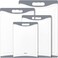 Empune Extra Large Cutting Boards Plastic Cutting Boards for Kitchen Set of 4 Cutting Board Set Dishwasher Safe Chopping Board with Juice Grooves EasyGrip Handles Grey