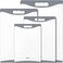 Empune Extra Large Cutting Boards Plastic Cutting Boards for Kitchen Set of 4 Cutting Board Set Dishwasher Safe Chopping Board with Juice Grooves EasyGrip Handles Grey