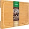 Empune 30 x 20 Extra Large Cutting Board Turkey Carving Board Bamboo Meat Cutting Boards for Kitchen with Juice Groove and Handles Heavy Duty Charcuterie Board 4XL