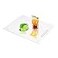 VSAR House Tempered Glass Cutting Board for Kitchen Countertop 16x 12 Clear Glass Cutting Board with Handle Glass Board with Non AntiSlip Feet Scratch Resistant Heat and Shatter Resistan