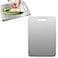 KVZVK Stainless Steel FoodGrade Cutting BoardsCutting Board Double Sided for KitchenEasy to Clean Non Stick Chopping BoardPerfect for Various Cooking Tasks153 x 11 in