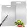 Vehequny Titanium Cutting Board for Kitchen2 Packs Titanium Cutting Board Hygienic Durable Easy to Clean and Safe Ideal Size for Everyday Use