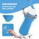 Booge 2 Pcs Sleeve Compatible with Cirkul 32 oz Water Bottle Neoprene Water Bottle Sleeve with Adjustable Shoulder Strap Blue