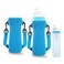 Booge 2 Pcs Sleeve Compatible with Cirkul 32 oz Water Bottle Neoprene Water Bottle Sleeve with Adjustable Shoulder Strap Blue