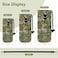 AORTDES Neoprene 1L1000ML Water Bottle Bag Carrier Portable Insulated Bottle Sling Holder Case Pouch with Adjustable Shoulder Strap for Men Women Walking Hiking Running GreenFlowers