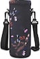 AUPET Water Bottle Bag Carrier24oz32oz Insulated Neoprene bottle Sling Holder Case Pouch Cover for 1000ML750ML Bottles with Shoulder Strap for walking