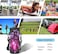 AUPET Water Bottle Bag Carrier24oz32oz Insulated Neoprene bottle Sling Holder Case Pouch Cover for 1000ML750ML Bottles with Shoulder Strap for walking