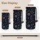 AUPET Water Bottle Bag Carrier24oz32oz Insulated Neoprene bottle Sling Holder Case Pouch Cover for 1000ML750ML Bottles with Shoulder Strap for walking Mystical Cosmic 750ML