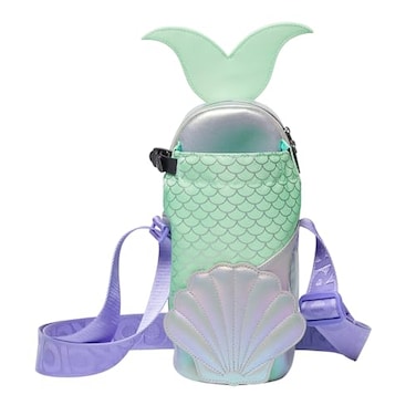 Corkcicle Crossbody Water Bottle Sling Bag Adjustable Strap Padded Interior Pocket Fits 16 oz to 40 oz Tumblers Summer Drinkware Gift Princess Ariel