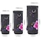RICHEN Neoprene Water Bottle Carrier Bag with Adjustable Shoulder StrapInsulated Water Bottle Cover for 1000ml32oz Stainless SteelGlassPlastic Bottles Colorful Flowers1000ml