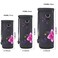 RICHEN Neoprene Water Bottle Carrier Bag with Adjustable Shoulder StrapInsulated Water Bottle Cover for 1000ml32oz Stainless SteelGlassPlastic Bottles Colorful Flowers1000ml