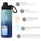 Farsea Insulated Water Bottle With Paracord Handle Protective Boot and 2 Lids Straw Lid Spout Lid Stainless Steel Water Bottle Wide Mouth Double Wall SweatProof BPAFree 18 oz